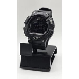 Casio Men's STLS110H-1B2 TOUGH SOLAR Digital Display Quartz Black Watch